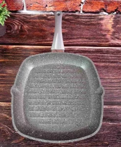 Пательня-гриль O.M.S. 3212 28см 2,75л без кришки (OMS 3212.00.07-28-2,75л-Grey)