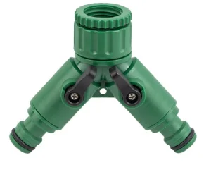 Кран розподільний Grad с адаптерами 1/2" 2 виходи РВ 1/2"x3/4" (5016885)
