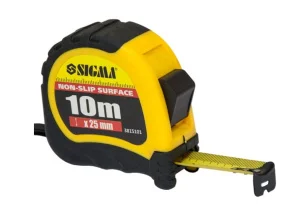 Рулетка Sigma Shiftlock 10мx25мм (3815101)