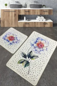 Набір килимків для ванної кімнати Chilai Home Jade 60x100+50x60см (CH_110024182)