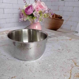 Фото ковш с носиком o.m.s. без крышки 16х10см, 1,3л (oms 4002-16-1,3л)