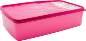 Бокс для морозильної камери Irak Plastik Alaska рожевий 26,5x15x7см 2,1л (5512)