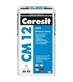 Клей для плитки Ceresit Gres CM 12 25кг