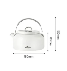 Чайник Naturehike CNK2450CF013 0,8л, с керамическим антипригарным покрытием алюминиевый (6927595706046)