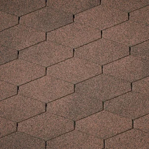 Битумная черепица IKO Diamant Plus Dual Brown
