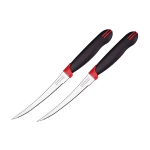 Фото набор ножей для томатов tramontina multicolor 127мм 2 предмета (23512/205)