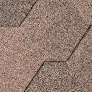 Битумная черепица IKO Superglass Hex Dual Brown