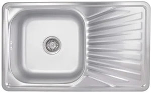 Кухонна мийка Brinex Satin 7848 0,8мм (BRIN7848SAT08)