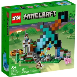 Конструктор Lego Minecraft Форпост с мечом 427 деталей (21244)