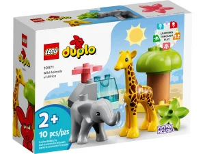Фото конструктор lego duplo town дикие животные африки 10 деталей (10971)