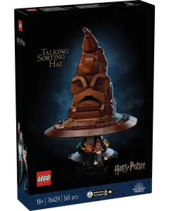 Фото конструктор lego harry potter болтливая сортировочная шляпа 561 деталь (76429)