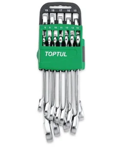 Набір ключів комбінованих TOPTUL 8-19мм 10шт (GSAQ1001)
