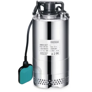 Насос дренажний Aquatica нержавіючий 0.7кВт Hmax 12м Qmax 380л/хв (773114)