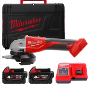 Кутова шліфувальна машина акумуляторна Milwaukee M18 BLSAG125X-402X (4933492644)