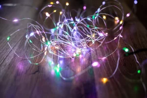 Електрогірлянда зовнішня BPNY лінійна з адаптером 100LED 11м різнокольорова (102960)