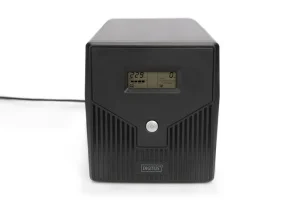 Джерело безперебійного живлення Digitus 1500VA/900W LCD RJ45 RS232 USB 4xSchuko (DN-170075)