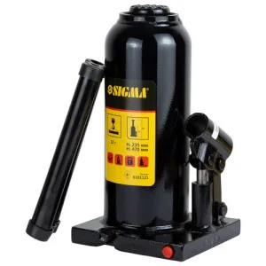 Домкрат гідравлічний Sigma пляшковий 12т 230-465мм (6101121)