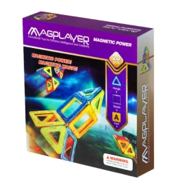 Конструктор магнитный Magplayer 20 элементов (MPA-20)