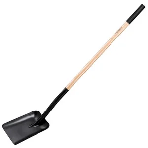 Лопата совковая с деревянной ручкой Fiskars Solid (1066724)