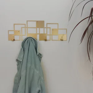 Вішалка настінна Glozis Bau Bronze (H-075)