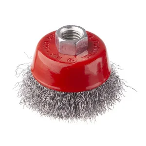 Щітка чашкова Intertool М14 65мм (BT-1065)