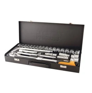 Набір головок торцевих MASTERTOOL PROFI 1/2" 8-32мм 26шт (78-4126)
