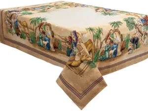 Скатертина гобеленова Lefard Sagrada familia lurex 100х100см (732-315)