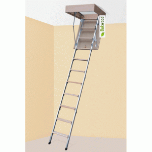 Чердачная лестница Bukwood Eco Metal 120x70 h280см