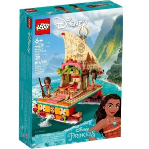 Фото конструктор lego disney princess поисковая лодка ваяны 321 деталь (43210)