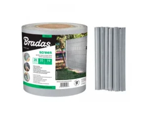 Стрічка для паркану BRADAS 19смx35м 450г/м2 (TOB4501935LGYL)