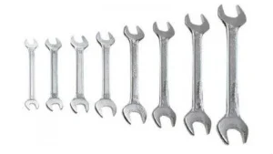 Ключі з відкритим зевом Top Tools 6-22мм, набір 8шт (35D256)