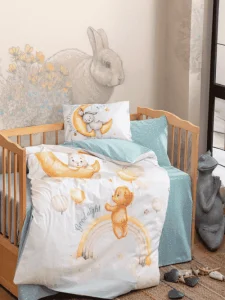 Комплект постільної білизни Cotton Box для новонароджених Moon Mint (CB_080077140)