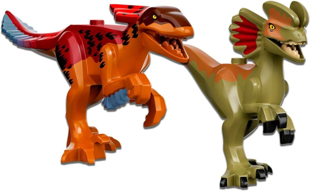 Конструктор Lego Jurassic World Перевезення пірораптора та дилофозавра 254 деталі (76951)