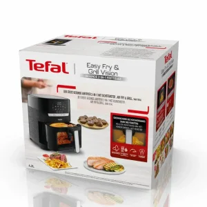 Фото мультипечь tefal easy fry&grill vision window ey506810