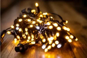Фото электрогирлянда наружная bpny 100led 10м тепло-белый (108047)