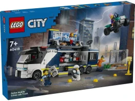 Фото конструктор lego city передвижная полицейская криминалистическая лаборатория (60418)