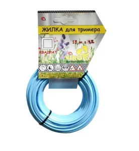 Жилка для тримера VIROK квадрат 3,0мм/15м (10V009)