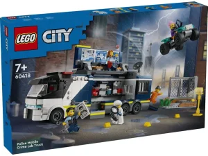 Фото конструктор lego city передвижная полицейская криминалистическая лаборатория (60418)