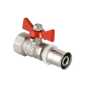 Кран шаровий з прес-з'єднанням VALTEC 16х1 / 2 вн. VT.242.N.1604