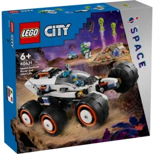 Фото конструктор lego city космический исследовательский вездеход и инопланетная жизнь 311 деталей (60431)