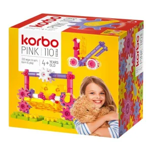 Набір для творчого конструювання Korbo Pink 110 деталей (R.1406)