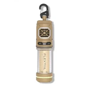 Фото фумигатор-фонарик кемпинговый flextail tiny repel s, бежевый (trs4800)