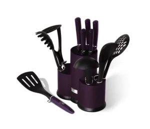 Набір кухонний Berlinger Haus Purple Eclipse 12 предметів (6258A-BH)