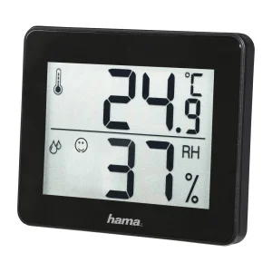 Фото термогигрометр hama th-130 black (00186361)