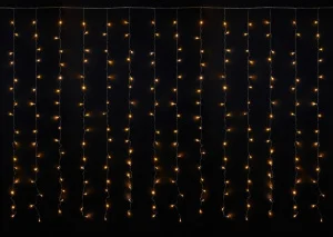 Фото гирлянда внутренняя delux curtain c 256led ip20 теплый белый 3х2м (90017994)