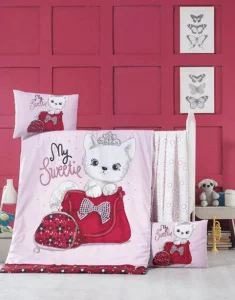 Комплект постільної білизни дитячий LightHouse TINY CAT 100x150см (44209)
