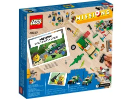 Конструктор Lego City Missions Миссии спасения диких животных 246 деталей (60353)