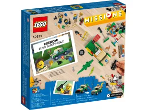 Фото конструктор lego city missions миссии спасения диких животных 246 деталей (60353)