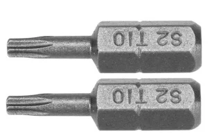 Набір біт YATO TORX T10x25мм HEX 1/4" 2шт (YT-77902)