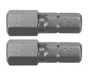 Набір біт YATO HEX H3x25мм HEX 1/4" AISI S2 2шт (YT-77920)
